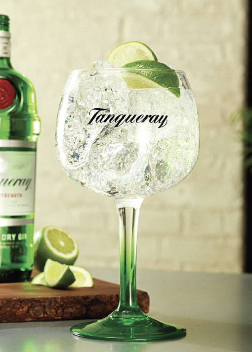 Elegante copa de Cristal para Gin Tonic personalizable con tu logo o marca