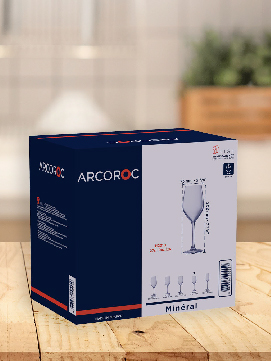 Mineral Arcoroc embalaje